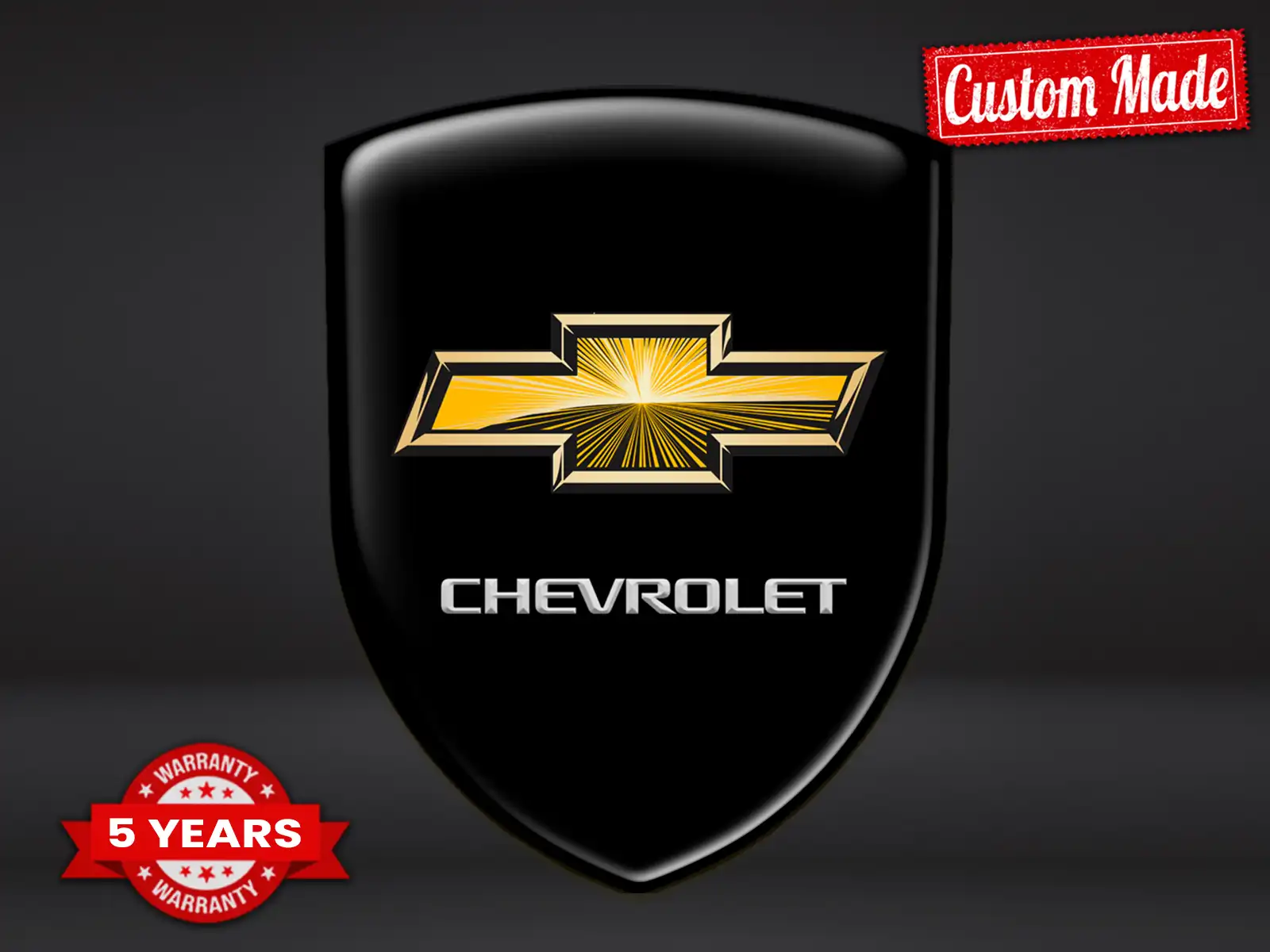 Chevrolet Autoaufkleber Universal Stern Minimalistisch